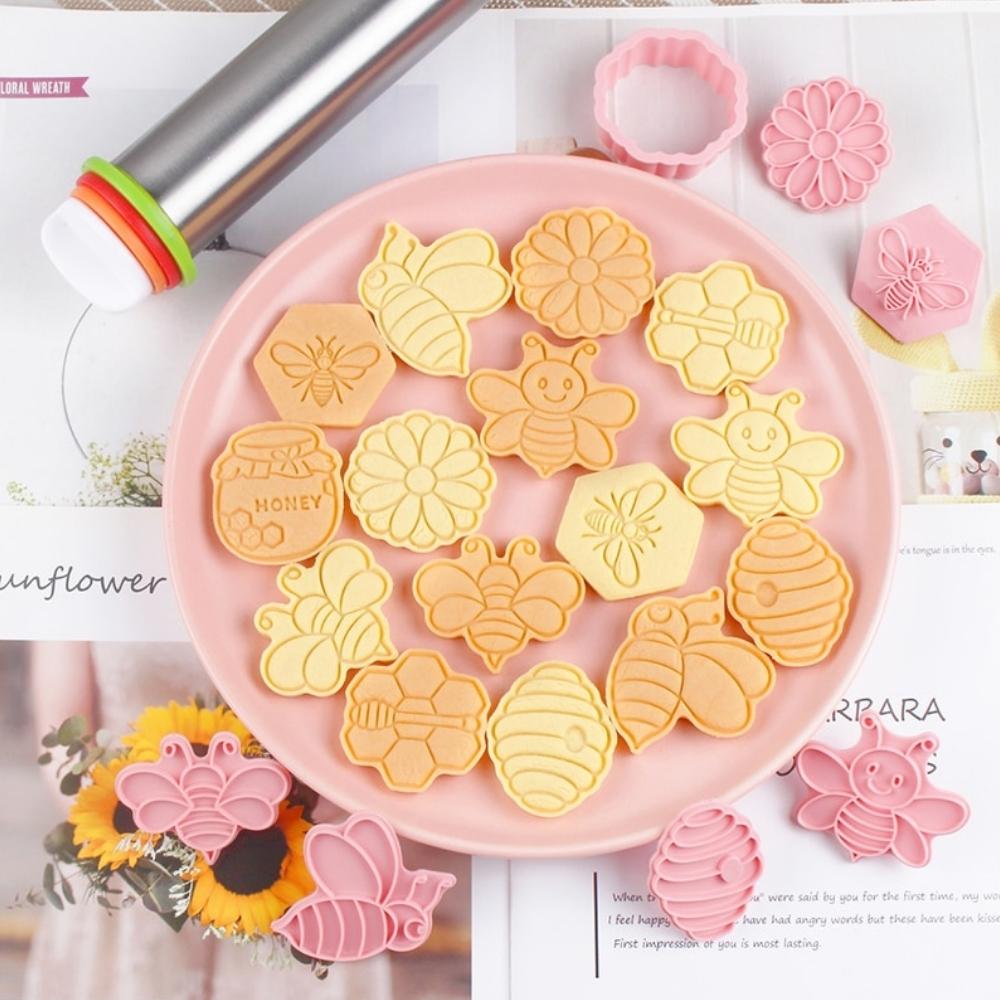 Honey Bees Cookie Stamps